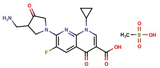 4-Oxo Gemifloxacin methanesulfonic acid salt