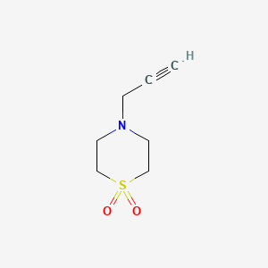 4-Propargylthiomorpholine 1,1-Dioxide