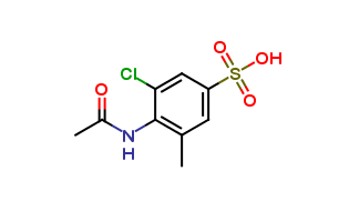 4-acetylamino-3-chloro-5-methyl-benzenesulfonic acid