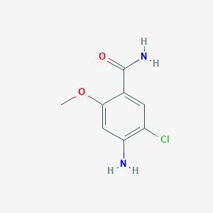 4-amino-5-chloro-2-methoxybenzamide