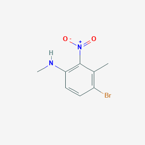 4-bromo-N,3-dimethyl-2-nitroaniline
