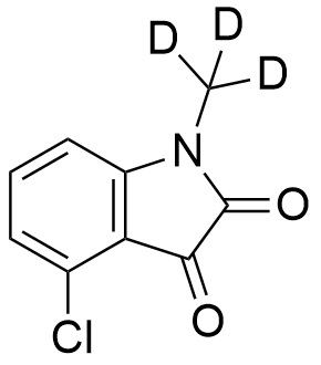 4-chloro-1-(methyl-d3)-2,3-dihydro-1H-indole-2,3-dione
