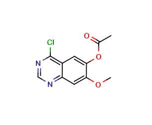 4-chloro-7-methoxyquinazolin-6-yl acetate