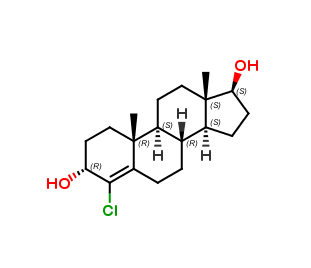 4-chloroandrost-4-ene-3alpha,17 beta-diol