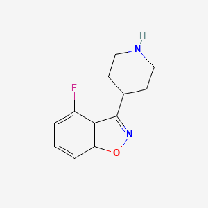 4-fluoro-3-(piperidin-4-yl)benzo[d]isoxazole