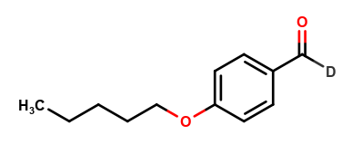 4-n-Pentyloxybenzaldehyde-?-d1