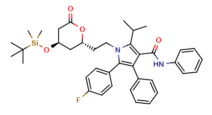 4-tert-Butyldimethylsilyl Atorvastatin Lactone