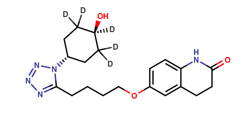 4-trans-Hydroxy Cilostazol-D5 (major)
