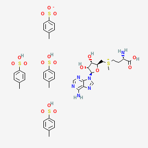 5'-​[[(3S)​-​3-​amino-​3-​carboxypropyl]​methylsulfonio]​-​5'-​deoxy-​Adenosine salt with 4-​methylb
