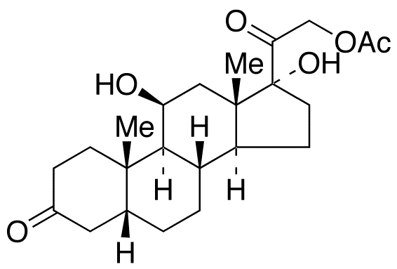 5-β-Dihydrocortisol 21-Acetate