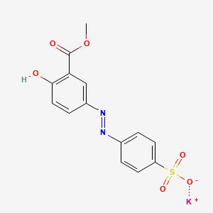 5-[(p-Sulfophenyl)azo]salicylic Acid Methyl Ester Potassium Salt