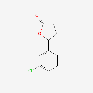 5-(3-Chlorophenyl)dihydro-2(3H)-furanone
