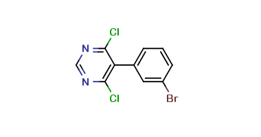 5-(3-bromophenyl)-4,6-dichloropyrimidine