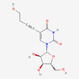5-(4-Hydroxybutyn-1-yl)uridine