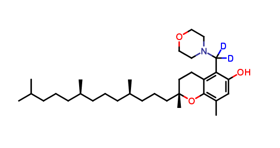 5-(4-Morpholinylmethyl)-d2-Tocopherol