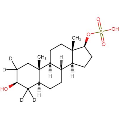 5a-Androstane-3�,17�-diol-17-Sulfate-[d4]