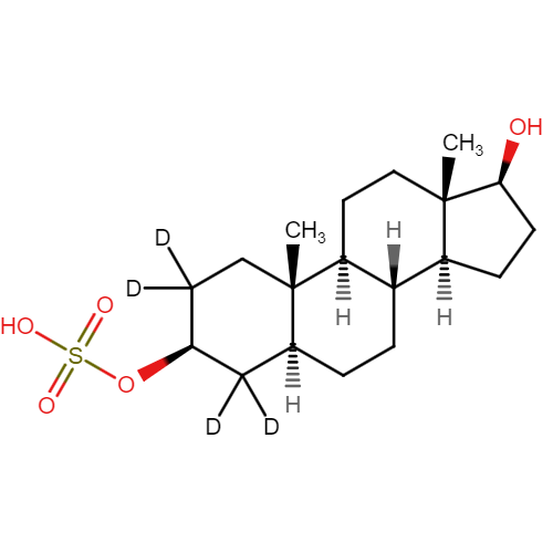5a-Androstane-3�,17�-diol-3-Sulfate-[d4]