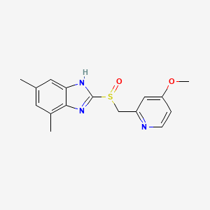 5’-Desmethoxy-5’-methyl 7’-Methyl 3,5-Dimethyl Omeprazole