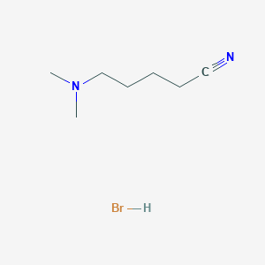 5-(Dimethylamino)pentanenitrile hydrobromide