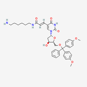 5-[N-(6-Aminoethyl)-3-(E)-acrylamido]-5-O-(dimethoxytrityl)-2-deoxyuridine