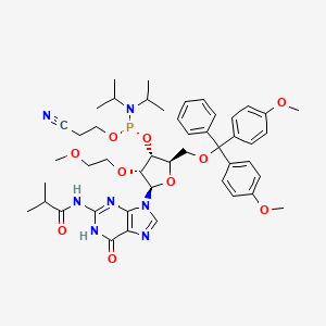 5'-O-DMT-N2-isobutyryl-2'-O-(2-methoxyethyl)-guanosine 3'-CE phosphoramidite