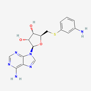 5'-S-(3-Aminophenyl)-5'-thioadenosine
