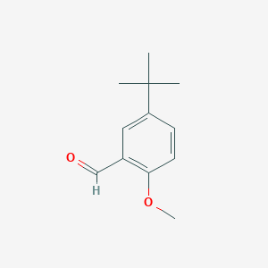 5-(Tert-butyl)-2-methoxybenzenecarbaldehyde