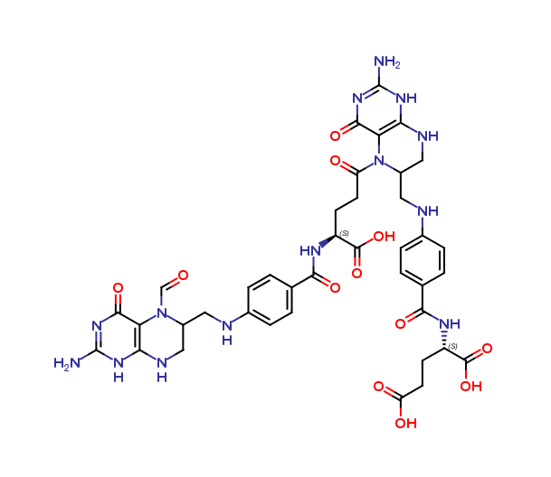 5-(gamma-folinilamido) tetrahydrofolic acid