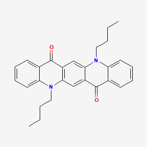 5,12-dibutylquinolino[2,3-b]acridine-7,14(5H,12H)-dione