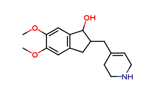 5,6-Dimethoxy-2-(1,2,3,6-tetrahydropyridin-4-ylmethyl)-2,3-dihydro-1H-inden-1-ol