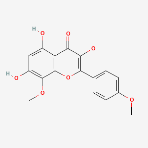 5,7-Dihydroxy-3,4,8-trimethoxyflavone