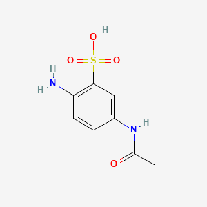 5-Acetamido-2-aminobenzenesulfonic acid