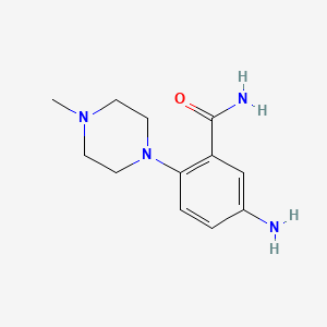 5-Amino-2-(4-methyl-piperazin-1-yl)-benzamide