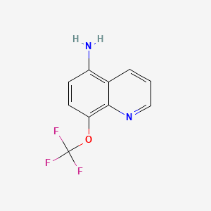 5-Amino-8-trifluoromethoxyquinoline