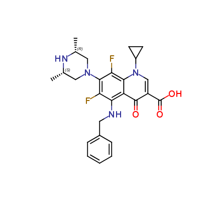 5-Benzylamino Sparfloxacin