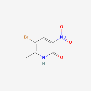 5-Bromo-2-hydroxy-3-nitro-6-picoline