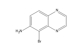 5-Bromo-6-quinoxalinamine