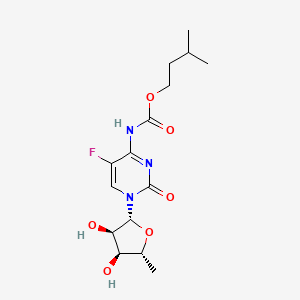 5-Deoxy-5-fluoro-N-[(3-methylbutoxy)carbonyl]cytidine