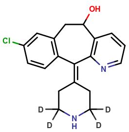 5-Hydroxy Desloratadine-d4