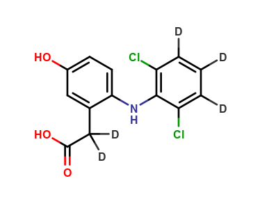 5-Hydroxy Diclofenac-d5