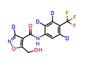 5-Hydroxy Leflunomide-d4 (Metabolite M2)