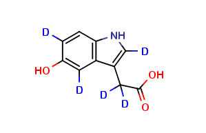 5-Hydroxyindole-3-acetic Acid D5