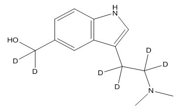 5-Hydroxymethyl-N,N-dimethyltryptamine-D6