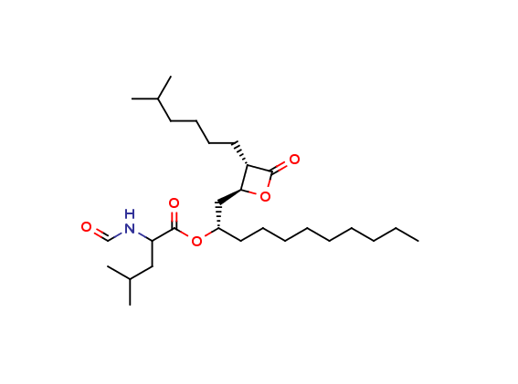 5-Methylhexyl Orlistat Decyl Ester