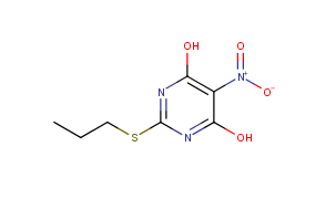 5-Nitro-2-(propylthio)pyrimidine-4,6-diol