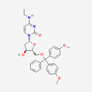 5-O-[Bis(4-methoxyphenyl)phenylmethyl]-2-deoxy-N-ethylcytidine