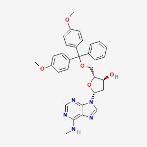 5-O-[Bis(4-methoxyphenyl)phenylmethyl]-2-deoxy-N-methyladenosine