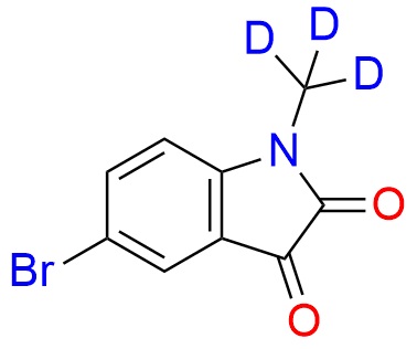 5-bromo-1-(methyl-d3)-1H-2,3-dihydro-1H-indole-2,3-dione