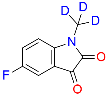 5-fluoro-1-(methyl-d3)-2,3-dihydro-1H-indole-2,3-dione