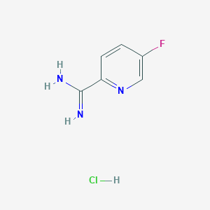 5-fluoropicolinimidamide hydrochloride